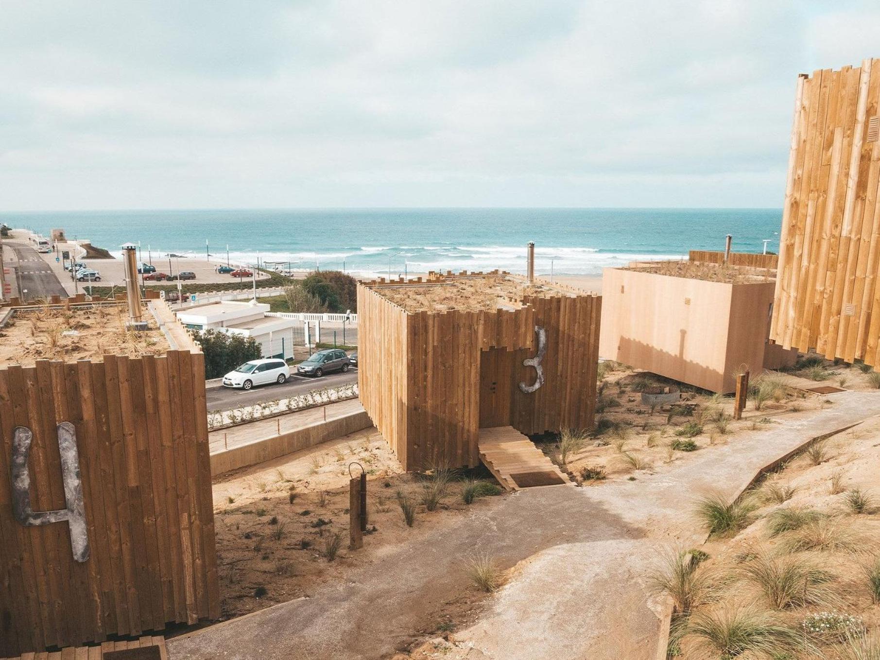 فندق Noah Surf House Portugal سانتا كروز الغرفة الصورة