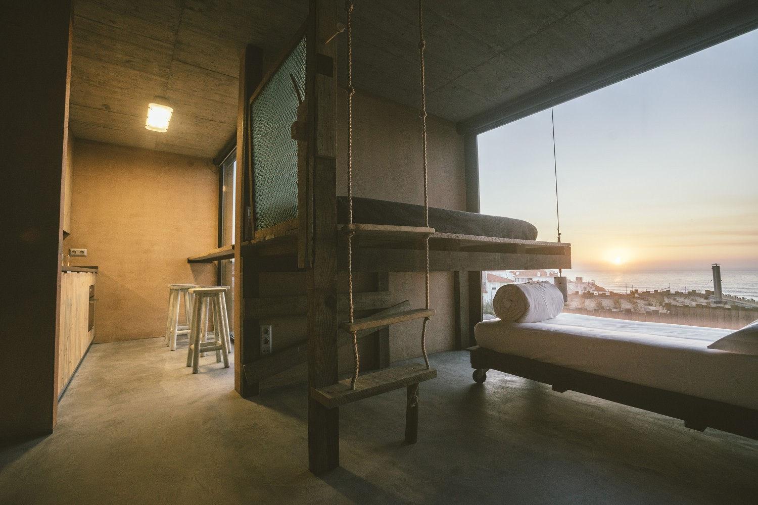 فندق Noah Surf House Portugal سانتا كروز الغرفة الصورة